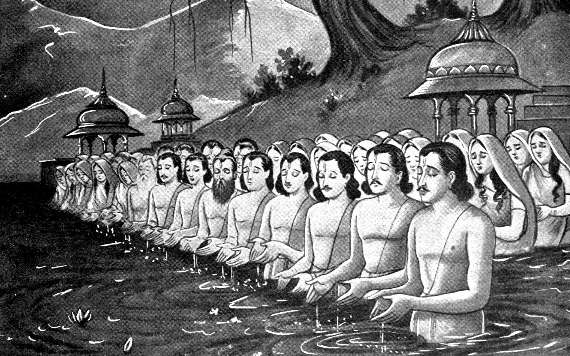 Mahābhārata – Episode 88 – Yudhiṣṭhira is Engulfed by Sorrow